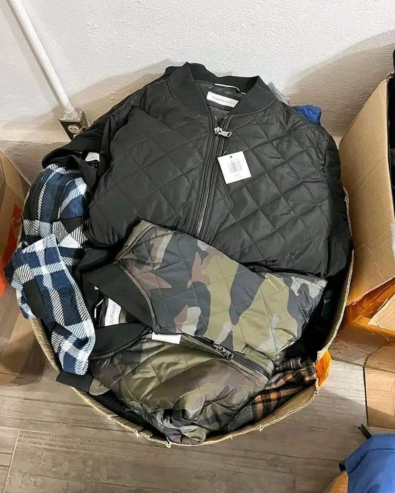 Authentic jackets pallets