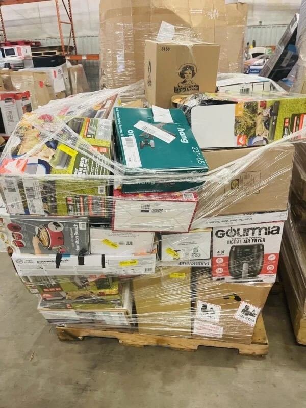 wholesale liquidation pallets