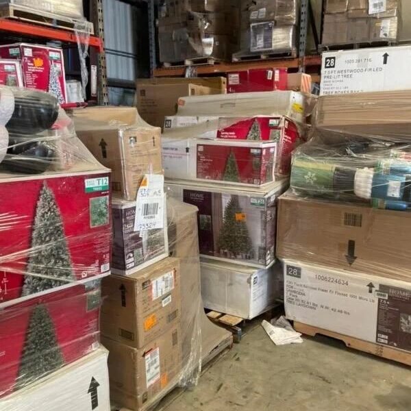 christmas liquidation pallets