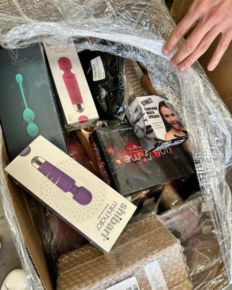 Sex toys pallet